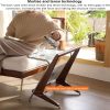 product-fancy-92c6a2a0-1ed4-41d3-9e9d-00c04d858ae3 Black Z-Shaped End Table Featuring a Glass Top And Magazine Holder, Perfect As a Retro Accent Table Or a Small Coffee Table with Storage for Your Living Room Or Bedroom