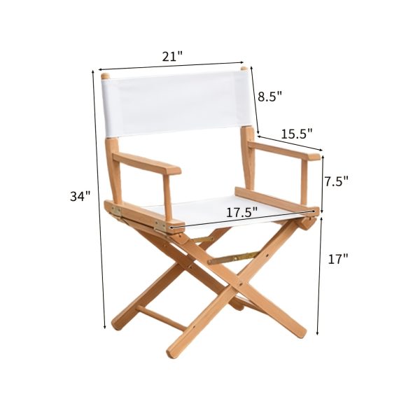 product-fancy-93b1dd9d-073d-47f6-89d8-52ccc45ff606 Solid Wood Director'S Chair, Folding Canvas Chair, Bar Chair, Backrest Office Leisure Chair, Makeup Chair, Fishing Chair, Outdoor Chair