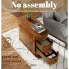 product-fancy-94bcae34-0361-4ac9-84fd-2118d0998c0d Compact 2-Drawer Wood End Table - Fully Assembled, Sturdy Finished Back Design with Spacious Storage, Ideal for Small Spaces And Chairside Use with Mid-Century Modern Style And Durable Hardwood Material