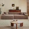 product-fancy-954e9c6a-b558-423a-b067-33e79b00981c 120"Modern Minimalist Chenille Modular Sectional Sofa, Oversized 8-Seater Sleeper Sofa With Movable Ottoman, Thick Cushions, Upholstered Couch For Living Room, Bedroom, Office, Apartment