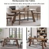 product-fancy-986d0b6a-5311-4f34-b431-c6340ee82184 70.86" Oval Dining Table Suitable for 6 to 8 People, Featuring Robust Tapered Legs, Ideal for The Living Room