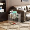 product-fancy-9a0b6ce6-f69c-4515-89ae-87203ebb6fc3 Sofa Side Table Small Apartment Coffee Table Easy Modern Light Luxury Coffee Table Side Table Corner Table Newspaper Rack Shelf