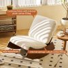 product-fancy-9a81bc45-294a-46bc-83be-a3ac98e20d30 Comfortable Glider Rocking Chair, Upholstery Glider Chair, Accent Chair with Solid Wood Frame, Perfect for Multiple Settings Accent Reading Chair for Bedroom,Living Room