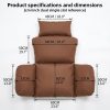 [Hanging Basket Cushion] Ergonomic High-Rebound Filling Hanging Basket Cushion, Cloud-Like Enveloping Feel, Thick and Plump, Specialized Seat Cushion for Hanging Chairs, Hanging Basket Not Included