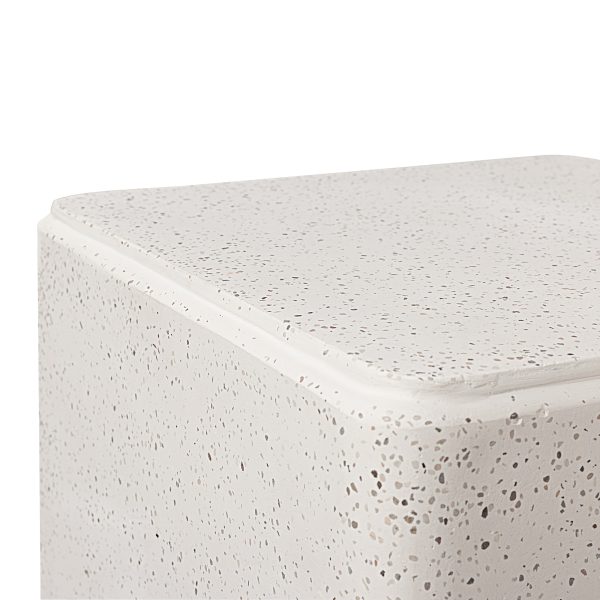 product-fancy-9d146a60-5e34-43b4-9933-6a193b1e7071 20" Outdoor Side Tables, Courtyard Circular Concrete Side Tables, Durable Small Dining Side Tables, Decorative Stools, Plant Racks, Suitable for Use In Gardens, Porches, Decks, Balconies, And Beaches