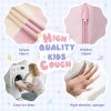 product-fancy-9d3021be-63e1-41a7-a272-be37dcfce53b 12pcs Modular Kids Play Couch - Soft & Sturdy Foam Sofa Washable Velvet Covers DIY Castle Slide Set Living Room Kindergarten Play Area