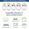 product-fancy-9fe8f05b-dee0-472a-a209-f2b95ff741c4 12 Inch Gel Infused Breathable Memory Foam Mattress, Adaptable to Adjustable Bed Frame