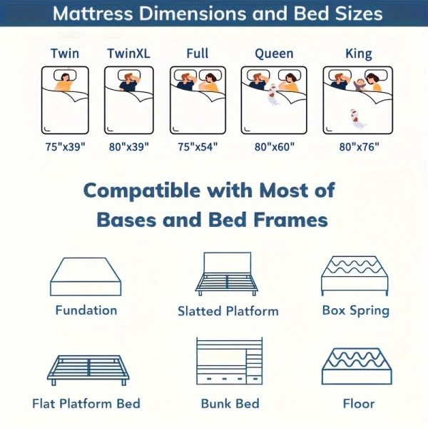 product-fancy-9fe8f05b-dee0-472a-a209-f2b95ff741c4 12 Inch Gel Infused Breathable Memory Foam Mattress, Adaptable to Adjustable Bed Frame