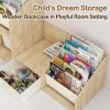product-fancy-a0aa2b1c-c446-40ac-a929-efb2353c8ac2 ! 5-Pocket Fabric Toddler Bookshelf + Drawer, Easy Assembly, Nursery & Playroom Reading Corner Storage Must-Have, Limited Time Offer