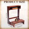 product-fancy-a17550b3-b8f9-4650-9ce8-daaabf9e7e5d A Sturdy Wooden Prayer Stool Featuring a Shelf And Cushion, Ideal for Church Use Or Home Kneeling. This Padded Kneeler Measures 23 by 20 by 31 Inches And Makes a Thoughtful Religious Gift
