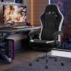 product-fancy-a311c896-c25e-4b99-92de-67e630d7fb39 Ergonomic Gaming Chair | High Back, Flip-up Armrest, Wheeled, Height Adjustable 360°-Swivel, Sponge Filled, Solid Back Style, Synthetic Faux Leather, Lumbar Support, Manual Recliner, Wipe Clean - ANTONIA