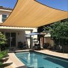 Outdoor Privacy Shade Canopy Compatible for, Garden, - Heavy-Density Awning with Reinforced Corners & Fabric Cover, Assembly, Shade