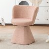 product-fancy-a56f085f-815f-44e1-9784-1eda2b14f9c8 Swivel Accent Chair, Modern 360° Barrel Chair with Curved Backrest, Round Vanity Armchairs for Bedroom, Living Room, Reading Room