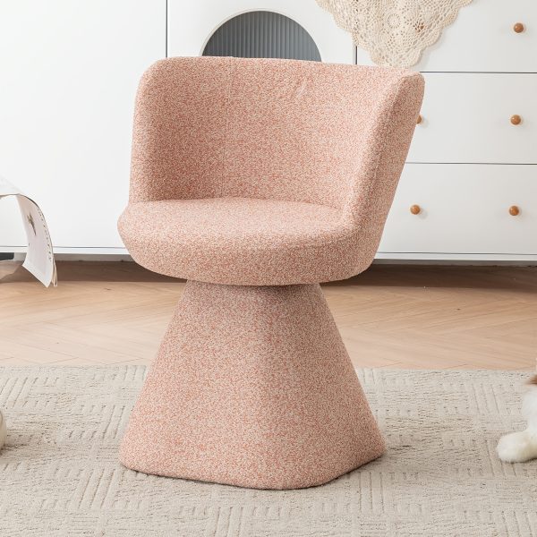 product-fancy-a56f085f-815f-44e1-9784-1eda2b14f9c8 Swivel Accent Chair, Modern 360° Barrel Chair with Curved Backrest, Round Vanity Armchairs for Bedroom, Living Room, Reading Room