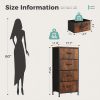 product-fancy-a6d88908-b2ae-439c-92dd-765a50a57848 Dresser For Bedroom, Storage Drawers, Skinny Fabric Storage Tower With 2/4 Drawers, Tower Organizer Unit, Chest Of Drawers With Wooden Top For Closet, Laundry, Entryway