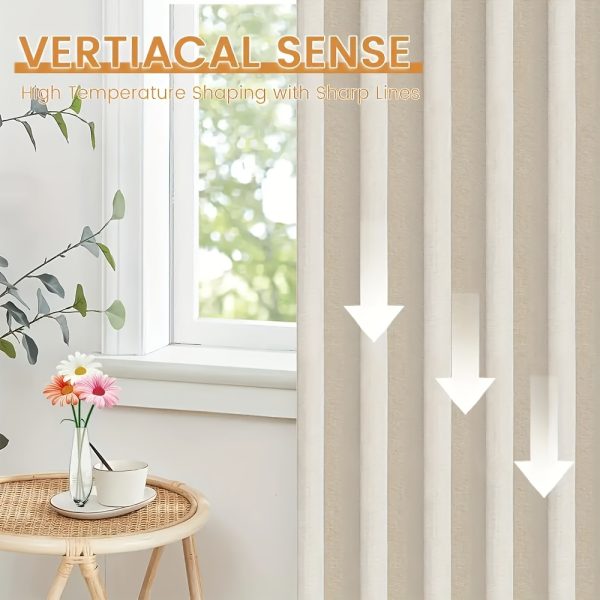 product-fancy-a8e66d2c-d754-4069-aea9-554622ac5048 1pc Partition Curtain Folding Retractable Partition Curtain Elegant Stylish Fabric Screen Room Sleep Area Divider Study Space Zoning Essential Foldable Storage with Hooks Space Saving Multi-Purpose Mother Must-Have