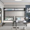 product-fancy-aa32971a-d4e3-4bc5-acfb-77a8a378ff27 Triple Twin Bunk Bed, Can Be Separated Into 3 Twin Beds