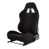 product-fancy-aad342be-6736-4f8c-87b6-a056c4a61b2e Minneer Adjustable Racing Simulator Cockpit Black Seat Dual Lock Dual Lane Adjustable PVC