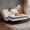 [Hybrid Mattress] 12 Inch Mattress, Memory Foam And Pocketed Coils Hybrid Mattress With Pressure Relief, Motion Isolation, Edge Support, Plush Feel, Mattresses In A Box