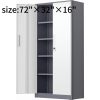 product-fancy-aca0d53a-8441-4b16-ab8f-5b0f40976ad6 Lockable Metal Filing Cabinet, Metal Filing Cabinet, Used For Storing Documents And Office Supplies, Equipped With A Door And Shelves, Is A Modern Style Filing Cabinet, Convenient To Use And With A Small Footprint.