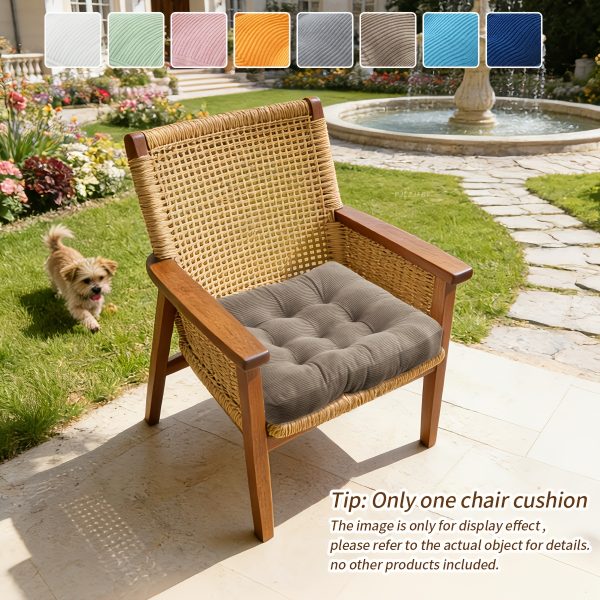 product-fancy-ad5ddd28-1263-4c41-adb3-385ccfa941a3 Cushion for Outdoor Courtyard Crafted from Corduroy Fabric