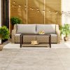 product-fancy-ae1bdf5a-dbe4-4de2-89f1-ef4a27afed52 3pcs Outdoor Rattan Sofa Set, All-Weather Ergonomic Patio Furniture with Storage Coffee Table And Cushions, Elastic Seat Cushions, Handwoven Patio Furniture for Porch, Garden, Backyard, Durable Outdoor Furniture for Family Gatherings, Ideal Gift