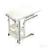product-fancy-b0a07bb2-e41b-48d0-9dc0-05d8a569166b Mobile Nightstand with Wheels, Height Adjustable Bedside Table with Storage Shelf, Rolling Side End Table for Bedroom, Dorm, Living Room, Easy Assembly& Space-Saving Caster Table for Small Spaces.