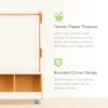Costume Storage Solution, Tree-Shaped Dress-Up Rack for Children, Costume Organizer with Storage Cabinet, Ideal for Rooms, Living Areas, Playrooms, And Daycare Facilities
