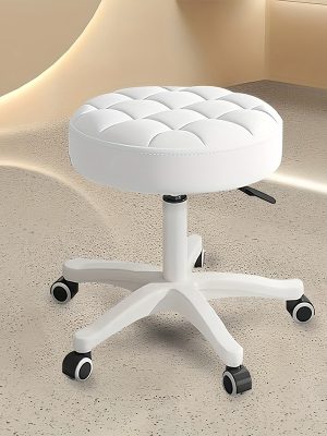 Super Soft Seat Cushion,360° Swive,Height Adjustability,New Upgraded Stool Salon Stool Chair