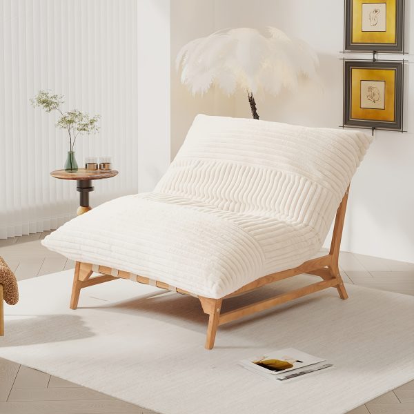 product-fancy-b41640fc-8eaf-47ab-bed3-a888ca918e26 Oversized Chaise Lounge Chair, 47.24" Sofa Chair, Accent Chair, Sleeper Sofa Bed for Living Room, Comfy Recliner Chair Loveseat Couch with Removable Upholstered for Reading Bedroom