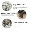 product-fancy-b421efcd-b68f-44fc-a0f8-4930069d1b08 3pcs Round Glass Coffee Table Set, Tempered Glass Top with Black Metal Frame, Modern Living Room Furniture Set with 1 Coffee Table & 2 End Tables for Apartment Small Spaces