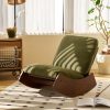 product-fancy-b619ee70-b0b3-4829-8819-b189cab8671b Comfortable Glider Rocking Chair, Upholstery Glider Chair, Accent Chair with Solid Wood Frame, Perfect for Multiple Settings Accent Reading Chair for Bedroom,Living Room