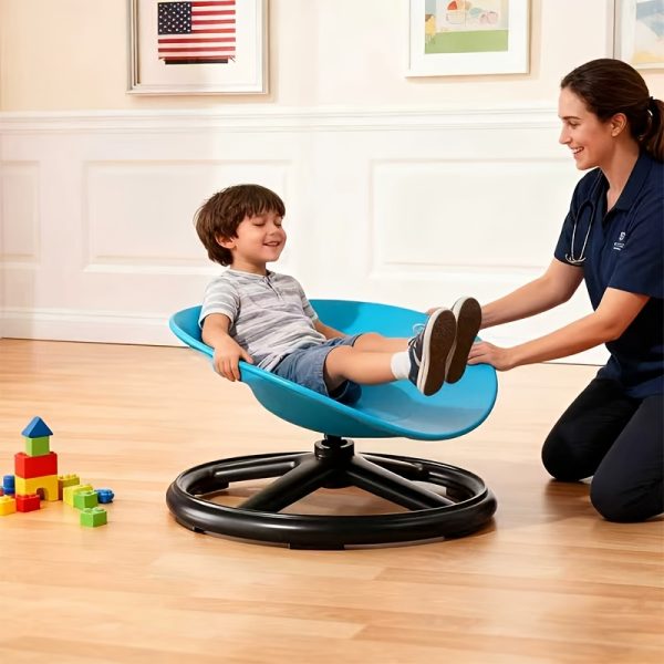Autism Spinning Chair| Back To School Supplies, With Anti-slip Metal Base, Training And Rehabilitation Equipment, Suitable For Training Centers, Home, Balance And Concentration Improvement, Exercise Chair Christmas Gift/Christmas Surprise