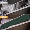 product-fancy-b9b601b0-323b-4e75-ba85-b3d9010332d4 Dark Green Privacy Screen for Balconies, Designed to Shield Against And Sun, Featuring Eyelets for Easy Installation. Ideal for Decks, Patios, Backyards, Pools, And Porches (1pc)