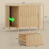product-fancy-bc01a354-4104-4427-8e0f-3765a8cfbdff 2 Drawer File Cabinet, fit Legal/Letter/A4 Size, 39.4" Filing Cabinet with 2 Sliding Door Storage for Home Office