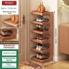 product-fancy-bc0a8c1d-47a4-424c-8f11-760497562a2b 2-8 Floors of Bamboo Shoe Racks, Multifunctional Storage Racks, Narrow Space Storage Racks, Easy Bamboo Shoe Racks Suitable for Various Rooms, Room Decoration Racks, Bookcase Kitchen Racks, Holiday Gifts, Housewarming Gifts. Shoe Storage Box