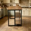 product-fancy-bdb3f6f1-eb68-40cc-babd-9a694fab34da 62.99-Inch Kitchen Island with Storage, 3-Tier Solid Wood Island Table with Open Shelves, Large Prep Table for Kitchen Dining Room, Rustic Brown
