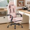product-fancy-be2c5afa-4dcc-47b3-a387-8c40de25d699 Ergonomic Gaming Chair | High Back, Flip-up Armrest, Wheeled, Height Adjustable 360°-Swivel, Sponge Filled, Solid Back Style, Synthetic Faux Leather, Lumbar Support, Manual Recliner, Wipe Clean - ANTONIA