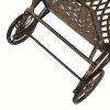 product-fancy-bede59cd-c391-4ccf-8cb9-edd2c07a1063 75.98*25.39*36.61inch Backrest Adjustable Courtyard Cast Aluminum Lying Bed Bench Bronze