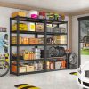 [Heavy Duty Shelving] 72''H Kitchen Standing Rack/Standing Baker'S Rack 2000LBS Garage Shelving 72"H X35.5"W X15.8"D Storage Shelves Heavy Duty Shelving 5 Tier Metal Shelves For Garage Shelves, Adjustable Shelving Unit For Kitchen Basement Pantry Utility Rack Shelf