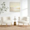 product-fancy-c1b3056c-4428-4d7a-908f-343258f26a3f 29.5" W Modern Boucle Upholstered Accent Chair With Metal Legs | Memory Foam, Ergonomic Design, Non-Adjustable Recliner, Wipe Clean Care