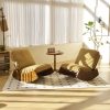 product-fancy-c3002ce0-b20d-452a-af0a-1d682ed4b91c Comfortable Glider Rocking Chair, Upholstery Glider Chair, Accent Chair with Solid Wood Frame, Perfect for Multiple Settings Accent Reading Chair for Bedroom,Living Room