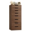 product-fancy-c310ba6b-c537-4ecc-aef2-ddd90af5b9c3 8 Drawer File Cabinet | Wood Filing Cabinet Under Desk, Vertical Small Filing Cabinet Fits Letter, Legal, A4 Size, Contemporary Hardwood, Floor Mount, Assembled, For Home Office