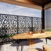 product-fancy-c469f6b7-d165-4d94-a91c-b05d17e48167 Black Bird-Shaped Metal Privacy Screens Measuring 3.8 Feet Wide by 6 Feet High, Suitable for Both Indoor And Outdoor Use, Serve As a Decorative Divider for Balconies, Patios, And Gardens