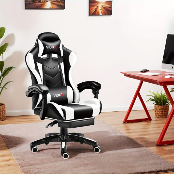 product-fancy-c4d47c51-d8fa-4428-a37d-4b404cf740cf Gaming Chair, Adult Gamer Chair Ergonomic Computer Chair for Teens, Racing Style PC Office Chair with Lumbar Support