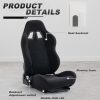 product-fancy-c551c5c8-0007-4ccf-bb8f-af0e33231b38 Minneer Adjustable Racing Simulator Cockpit Black Seat Dual Lock Dual Lane Adjustable PVC