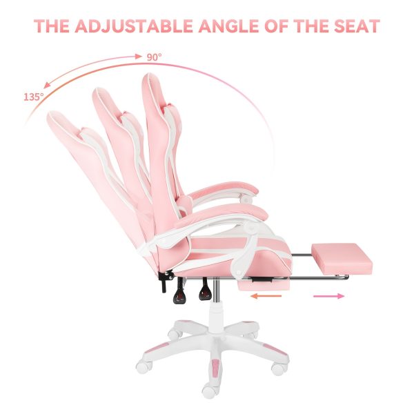 product-fancy-c5540247-2929-466d-9118-d06b44079400 Gaming Chair, Adult Gamer Chair Ergonomic Computer Chair for Teens, Racing Style PC Office Chair with Lumbar Support