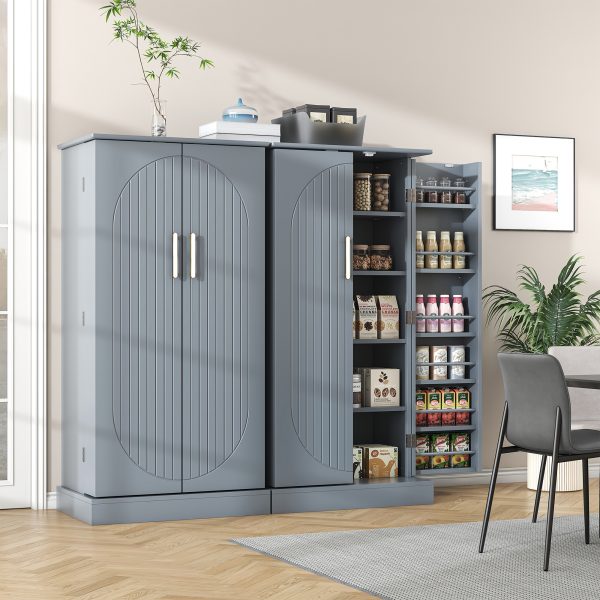 product-fancy-c567707e-9a73-468c-b51c-39aea3674824 47" Freestanding Storage Cabinet with Adjustable Shelves, Multi-Sport Ball Storage with Large Drawer, Versatile Modern Cabinet for Dining Room, Bathroom, Living Room, Laundry, Sports Equipment Organizer, Basketball, Golf Balls Storage Box