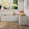 product-fancy-c5bb7b49-da81-406e-a581-90b2159e66fe Modern Multi Functional Corner Shoe Changing Stool With Flip Storage Cabinet, Shoe Cabinet For Bedroom, Hallway & Enterway, White And Natural