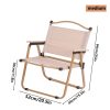 product-fancy-c69e6535-41df-447b-8fcd-5239668ac66a Kermit Chair - Thickened Steel Pipe, Anti-Slip Mat at The Bottom for Stability, 600D Oxford Cloth for Sturdiness And Wear Resistance, Foldable for Easy Carrying, Very Suitable for Camping, Tailgate Parties, Bonfires, Terraces